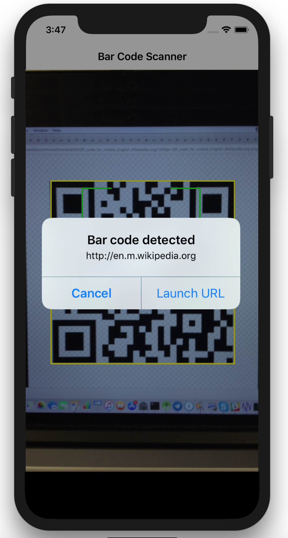 Bar Scanning in iOS